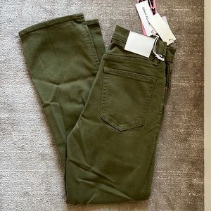 Denim Forum Army Green Jeans